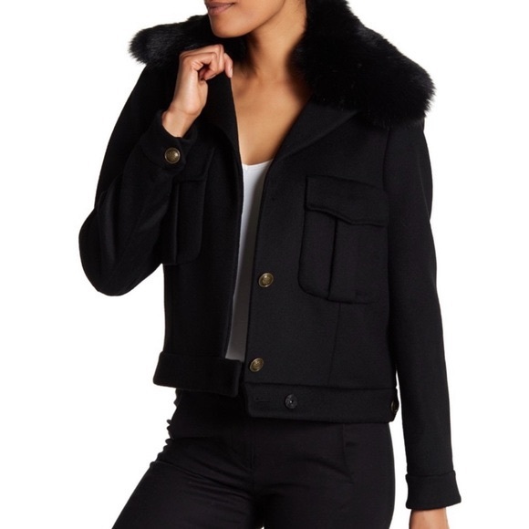 Ramy Brook ‘Jessie’ Faux Fur Coat - Picture 3 of 7